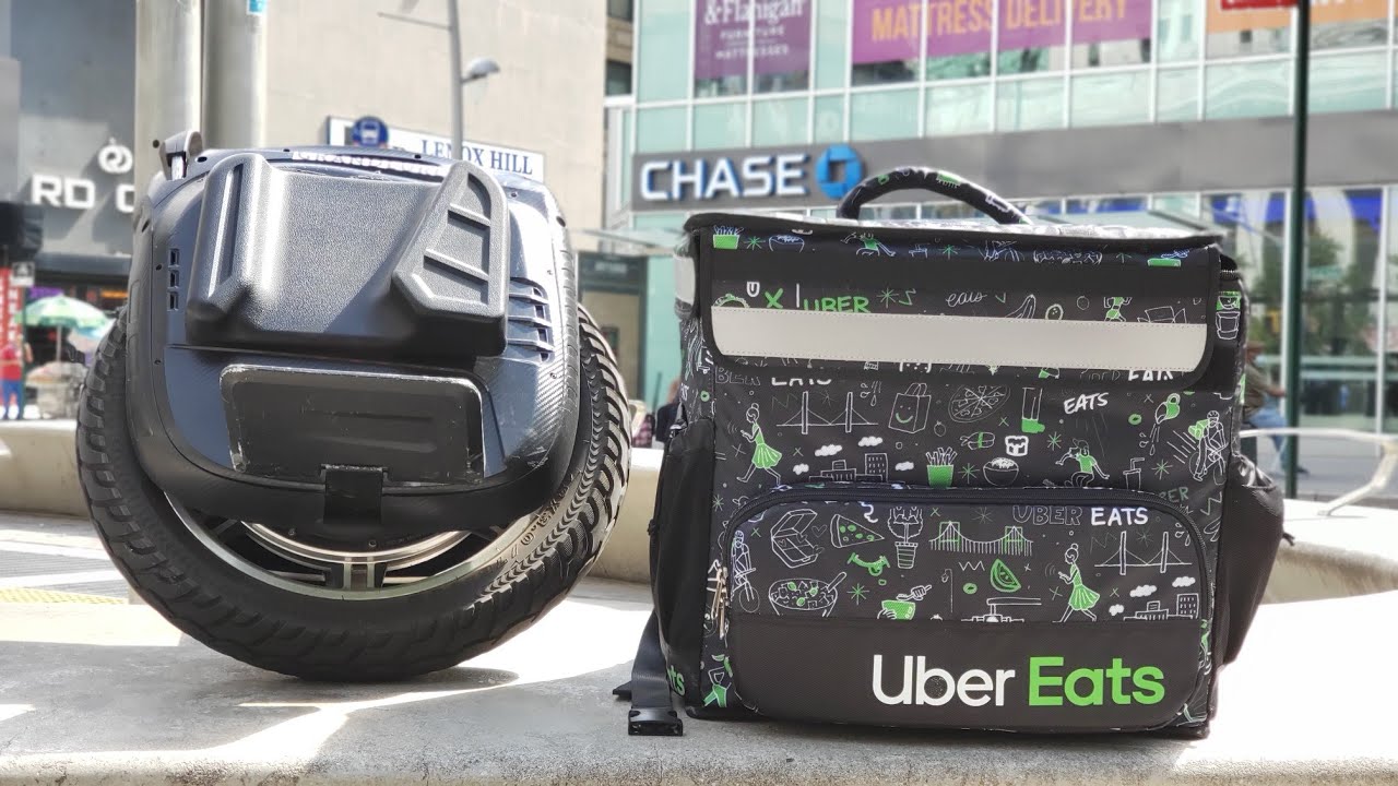 Delivery NYC Electric Unicycle Part 1 VLOG TheGrandeurLifeDelivery 