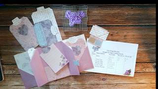 One Page Wonder!  Loaded Angles & Tags Folio Tutorial 🌸✨