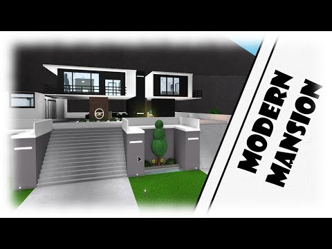 Roblox Modern Mansion Bloxburg Youtube - roblox bloxburg modern mansion 202