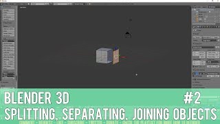 Blender 3D - Quick Tips - Splitting, Separating And Joining Objects - Random Tutorial