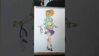Gerudo Outfit Link Drawing (Breath of the Wild)