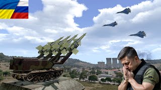 Ukraine's S-75 SAM Missiles Neutralize Russian Fighter Jets - ArmA 3 MilsSim