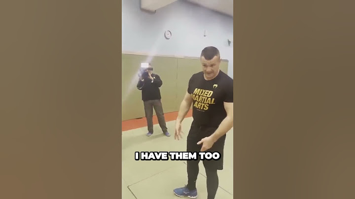 Mirko Cro Cop | Reporter Takes Low Kick (with subtitles)