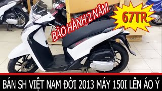 SH 125i VN 2013 Full Vỏ Nhập italia Hồ sơ Cầm tay 63trchỉ việc đký Chính  chủ Trong ngày  2banhvn