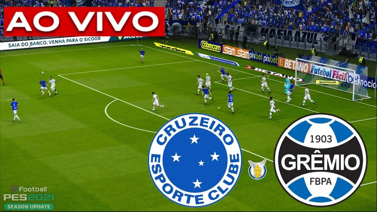 CRUZEIRO x GRÊMIO AO VIVO COM IMAGENS - ASSISTA AGORA! AO VIVO NO ...