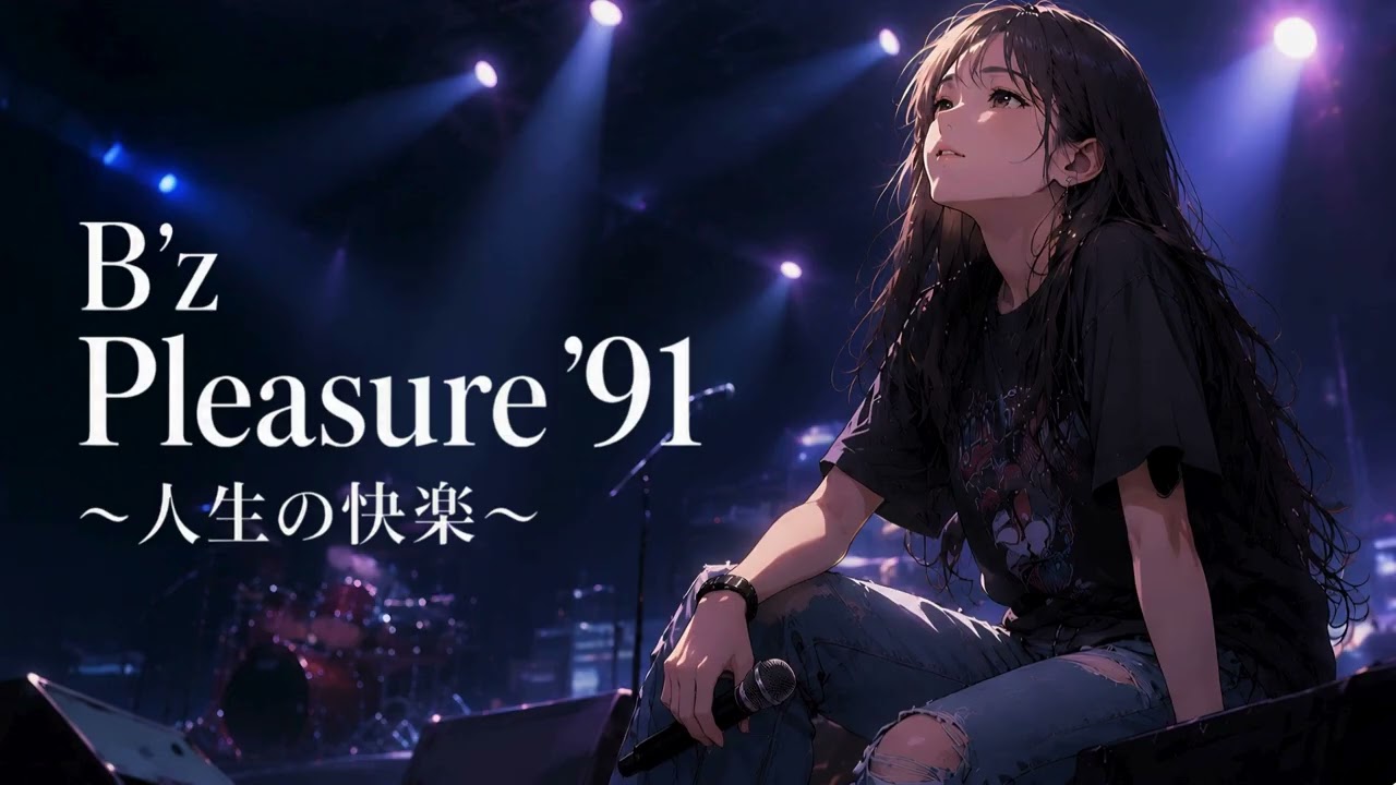 Pleasure '91 ～人生の快楽～ / B'z【止まれない世界を駆ける