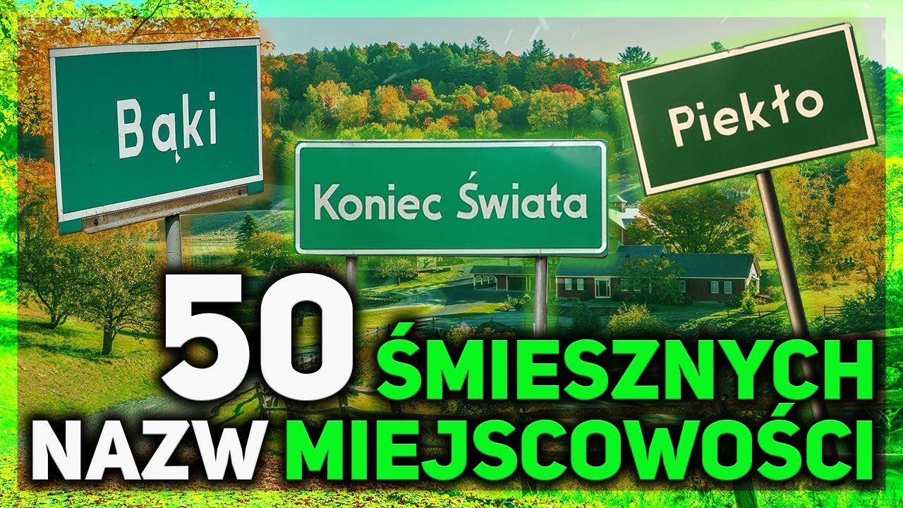 Dziwne Nazwy Polskich Miejscowości