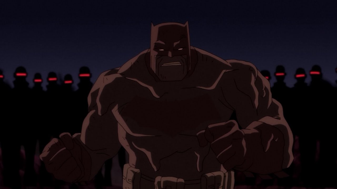 Batman vs Mutant Leader | The Dark Knight Returns - YouTube