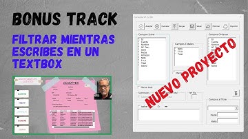 BBDD Bonus track: FILTRAR CLIENTES al escribir en TextBox