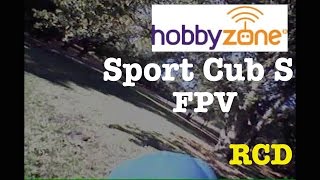 Sport Cub S first FPV flights