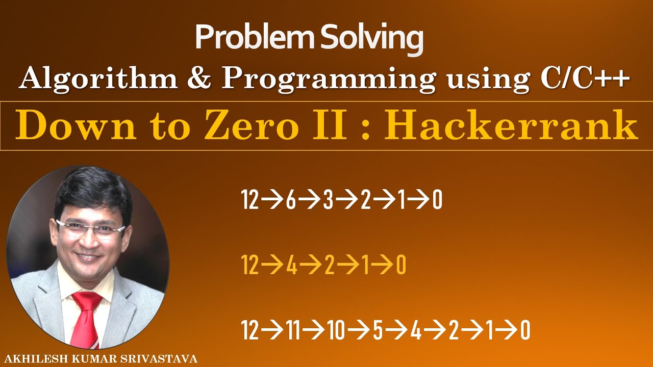 Down to zero II - Hackerrank Problem and Solution - YouTube