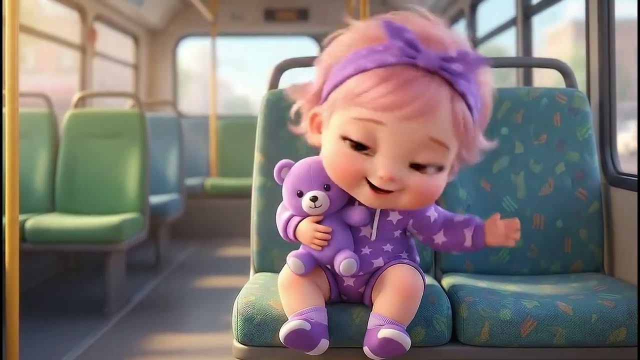 Kids Song | The Happy City Bus | Ride Through the City! (Toddler Sing-Along)