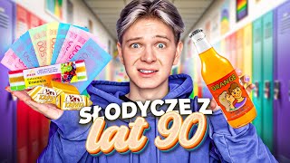 TESTUJĘ RETRO SŁODYCZE 😱 *lata 90* | Dominik Rupiński