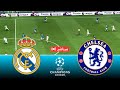 بث مباشر تشيلسي ضد ريال مدريد | دوري أبطال أوروبا 2026 – مباراة كاملة محاكاة لعبة فيديو