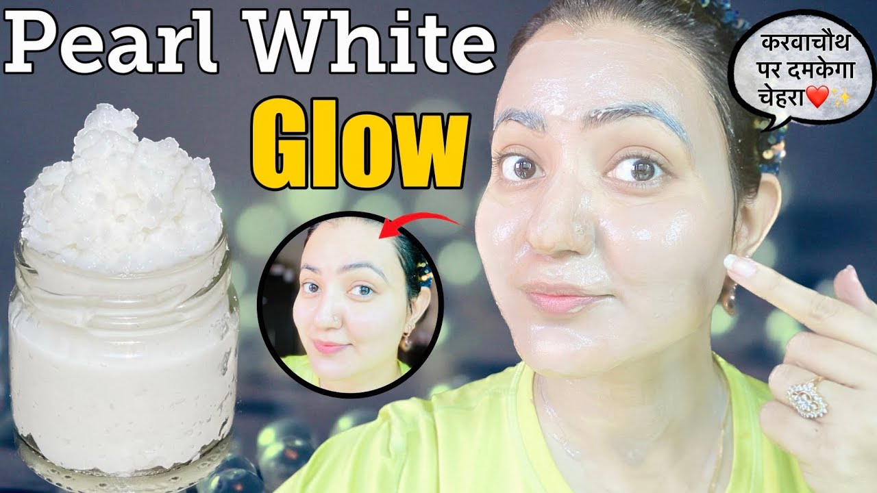 DIY *Pearl Facial* CHALLENGE Promising Bright Glowing Flawless Skin