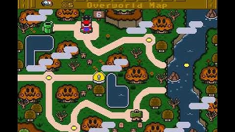 SMW Custom Overworld - Trip Around Mountain