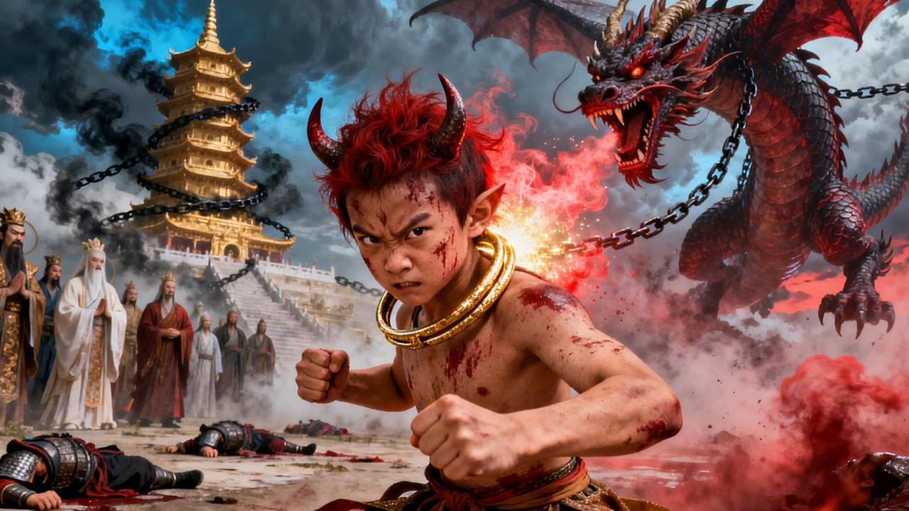 【FULL MOVIE 4K】魔童覺醒！全村唾棄的廢柴青年覺醒遠古神力，衝破妖塔攜手二郎神怒斬妖魔，睥睨三界
