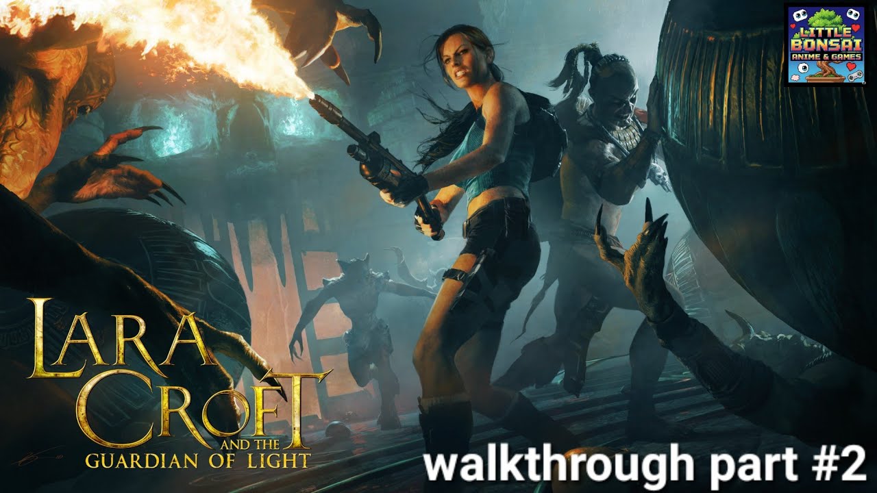 Lara Croft and the Guardian of Light walkthrough gameplay part #2 on xbox