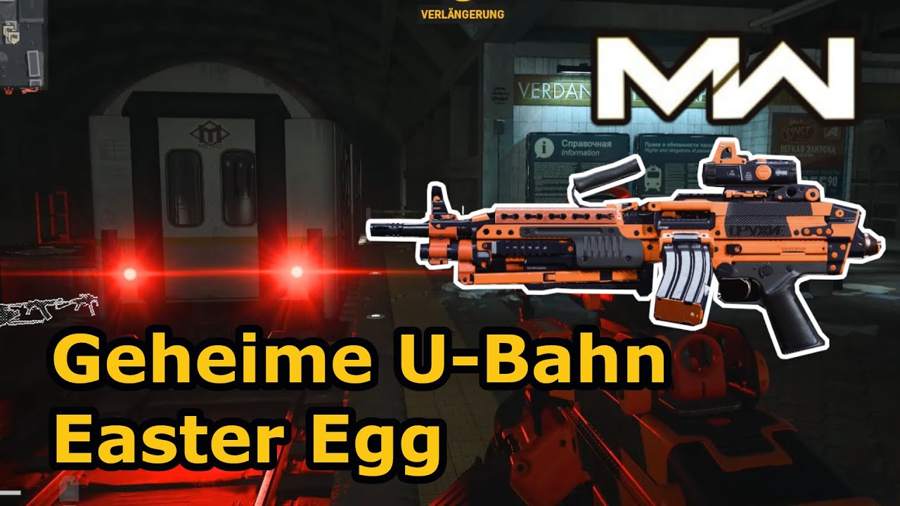 CoD Warzone Geheime UBahnStation & Bauplan Hitzkopf (Easter Egg