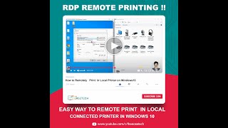 How to Get Remote Print in local Printer