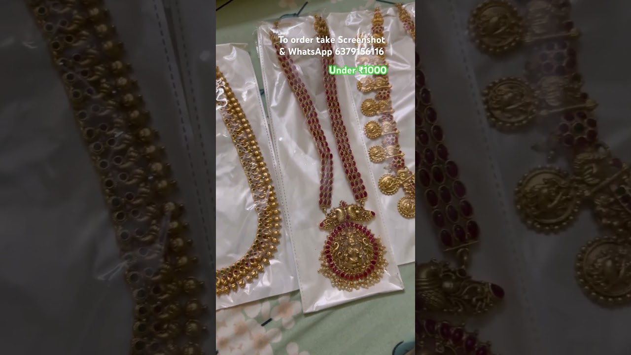 bridal antique jewellery collection under ₹1000
