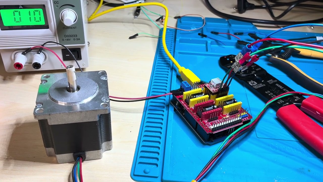 Arduino running Stepper motor 