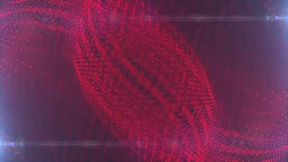 Abstract Red Particle Background Stock Motion Graphics