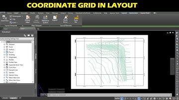 CIVIL 3D - AUTOMATIC GRID LINES IN LAYOUT