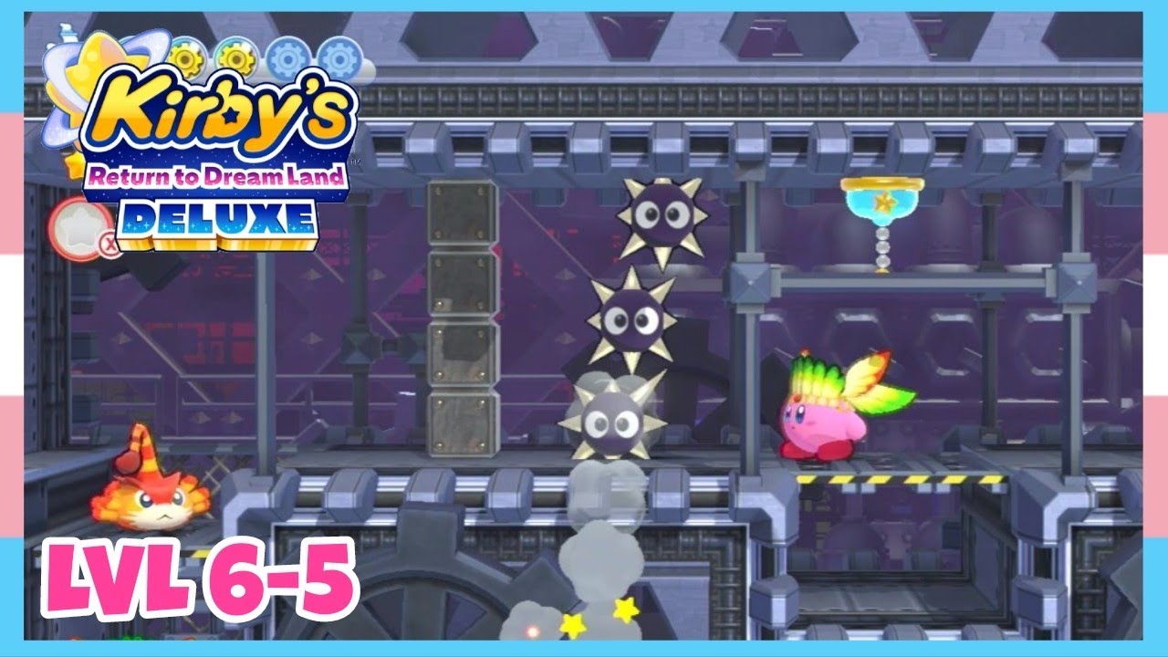 *Complete Energy Spheres* Level 6 - Stage 5 Egg Engines | Kirby's Return To Dreamland Deluxe