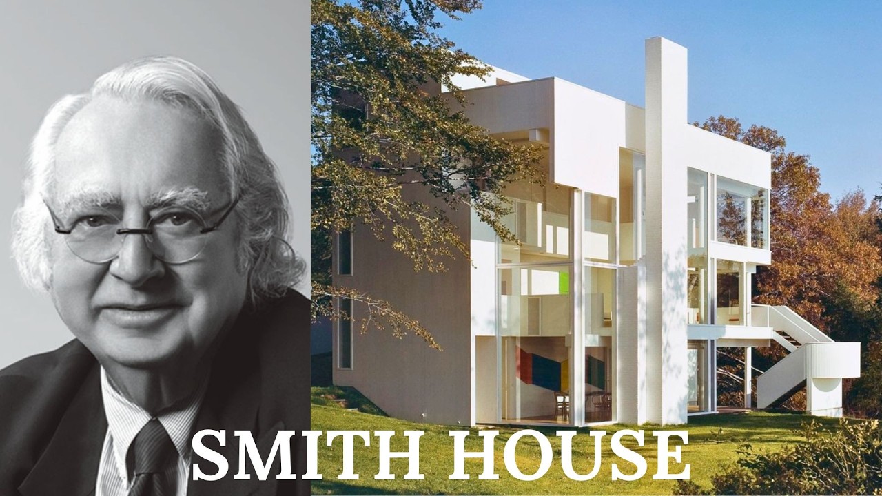 SMITH HOUSE - Richard Meier - Architecture Explained
