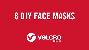 8 Easy Ways to Make a DIY Face Mask with VELCRO® Brand - No Sewing Machine Needed!