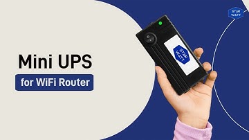 Starwatt Mini UPS | Shop Now - www.Starwatt.in/shop