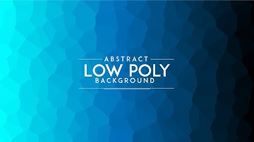 How To Make a Low Poly Background Design | Adobe Illustrator Tutorial