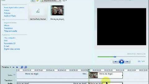 How to mute part of a video in Windows Movie Maker