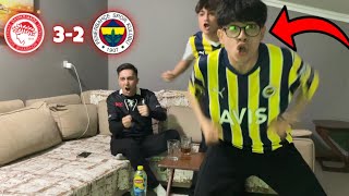 FANATİK FENERLİLER VE BEŞİKTAŞLI OLYMPIAKOS ÇEYREK FİNAL MAÇINI İZLİYOR !