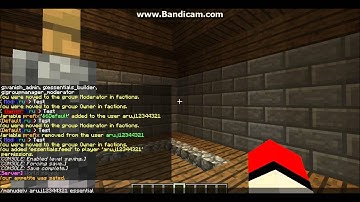 Minecraft  GroupManager Tutorial Basic Commands