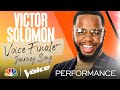 Victor solomon sings beyonc feat kendrick lamars freedom  the voice finale performances 2021