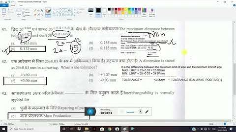 ISRO LPSC FITTER QUESTION SOLVE(PART 3)