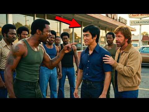 7 Gangsters RAIDED Chuck Norris' Restaurant - Then Bruce Lee Stepped Out