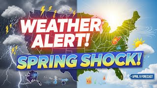 USA Weather Alert: April 9, 2026 – Surprising Spring Shifts & Regional Forecasts! 