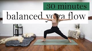 30Min YOGA FOR FLEXIBILITY Balanced Yoga Flow