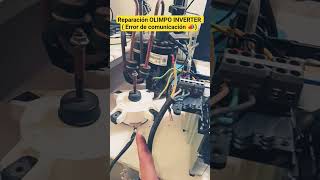 Como reparar el error de comunicación? en un aire acondicionado Olimpo Inverter #sabiosdelfrio
