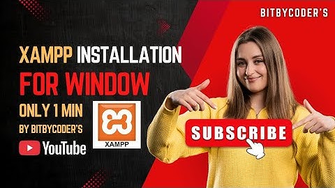 XAMPP Setup in 1 Minutes ⚡ Localhost Ready for Web Developers 💻 | BitByCoder’s 🔥XAMPP installation 
