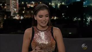 Hailee Steinfeld On  Jimmy Kimmel 