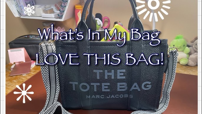 The Marc Jacobs The Mini Tote Bag in Leather, Review, Size Comparisons, +  Mod Shots