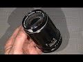 Cleaning lens elements with Hydrogenperoxid and ECLIPSE in Super Multi Coated TAKUMAR 1:3.5 / 135