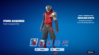 HOW TO GET RECKLESS RAITH SKIN IN FORTNITE!