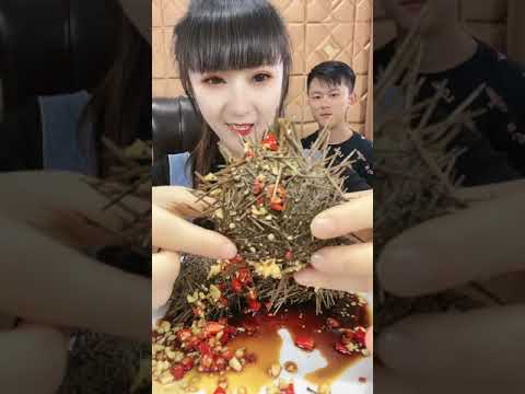 GHOST PEPPER NOODLES MUKBANG EATING Legend eating asmr NitaAlix Channel  (180) -