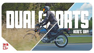THESE are the BEST BEGINNER Motorcycles! Dualsports! | Here's Why