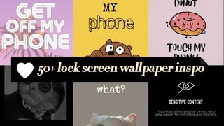 50+ lock screen wallpaper inspo🤎💫 screenshot 4